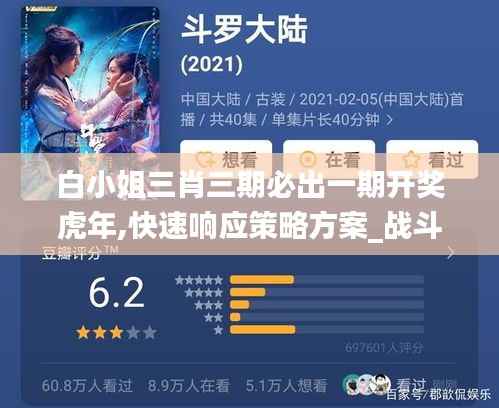 白小姐三肖三期必出一期开奖虎年,快速响应策略方案_战斗版8.861