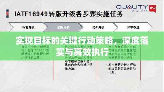实现目标的关键行动策略,深度落实与高效执行
