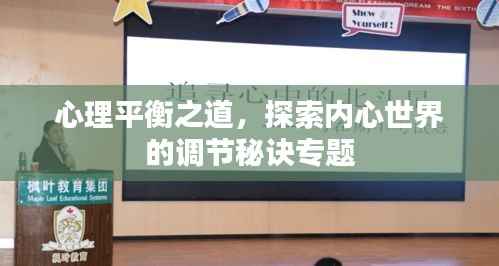 心理平衡之道,探索内心世界的调节秘诀专题