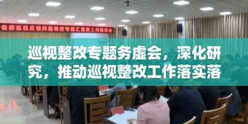 巡视整改专题务虚会,深化研究,推动巡视整改工作落实落地